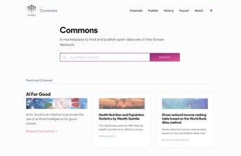 Teaser for The Commons Marketplace in Pacific Network